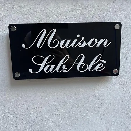 Appartement Maison Sabale'
